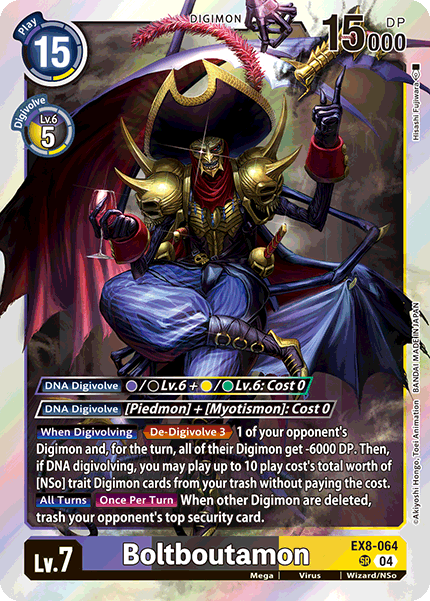 Boltboutamon EX8-064 - Super Rare EX08 Chains of Liberation