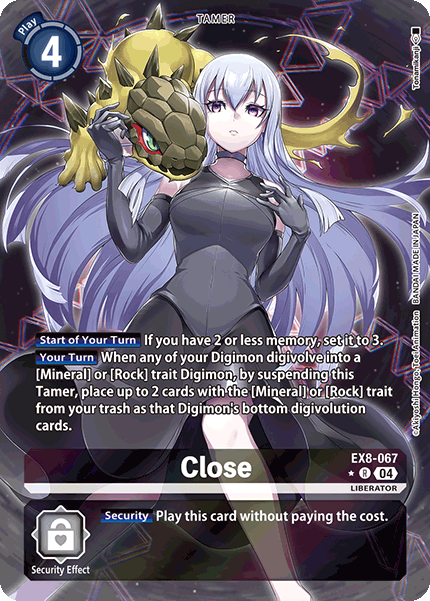 [ALTERNATE ART] Close EX8-067 - R EX08 Chains of Liberation