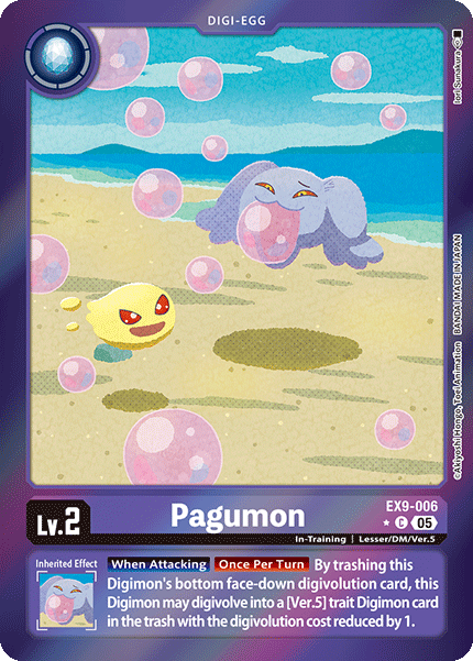 Pagumon (EX9-006) - Limited C EX09 Versus Monsters