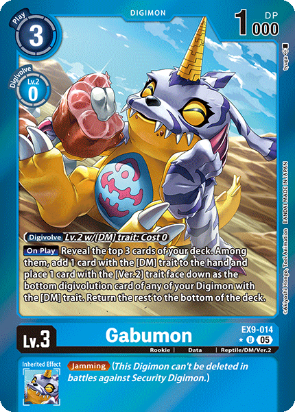 Gabumon (EX9-014) - Limited UC EX09 Versus Monsters