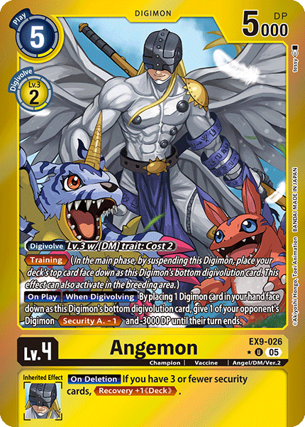 Angemon (EX9-026) - Limited UC EX09 Versus Monsters