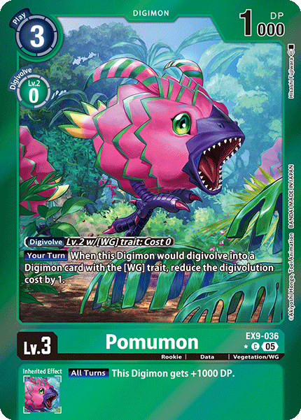Pomumon (EX9-036) - Limited C EX09 Versus Monsters