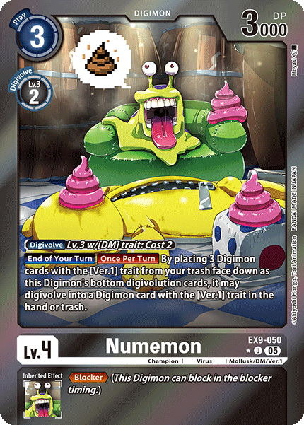 Numemon (EX9-050) - Limited UC EX09 Versus Monsters