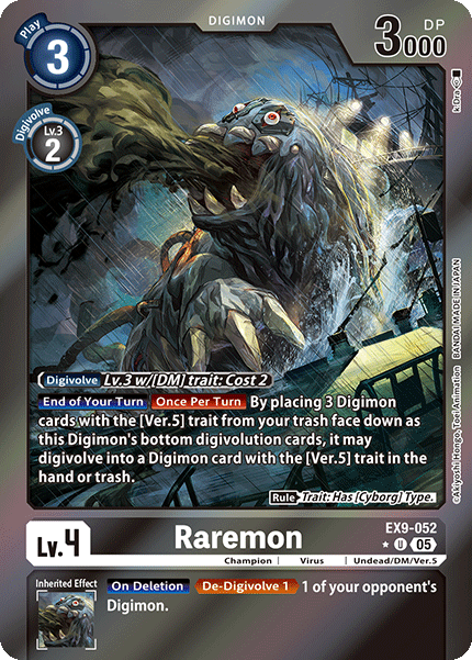 Raremon (EX9-052) - Limited UC EX09 Versus Monsters