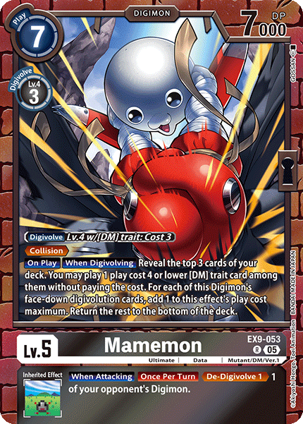Mamemon (EX9-053) - Rare EX09 Versus Monsters
