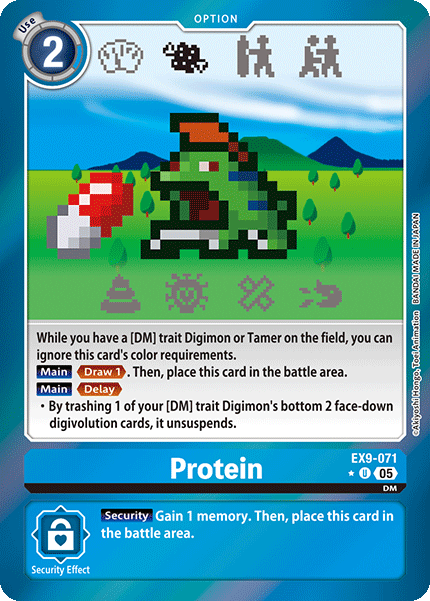 Protein (EX9-071) - Limited UC EX09 Versus Monsters