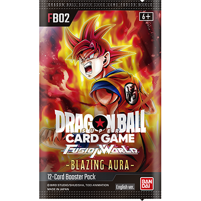 Dragon Ball Super TCG FB02 Fusion World Blazing Aura Booster Box