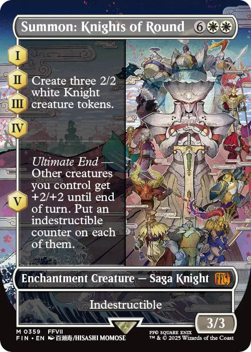 BORDERLESS Summon: Knights of Round - #359 - Mythic Final Fantasy