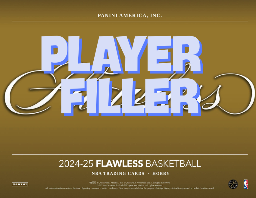 PLAYER FLAWLESS FILLER 24/ 25 Prizm Hobby 1 PACK Opening - #30833・Random Team   (Dec 29)