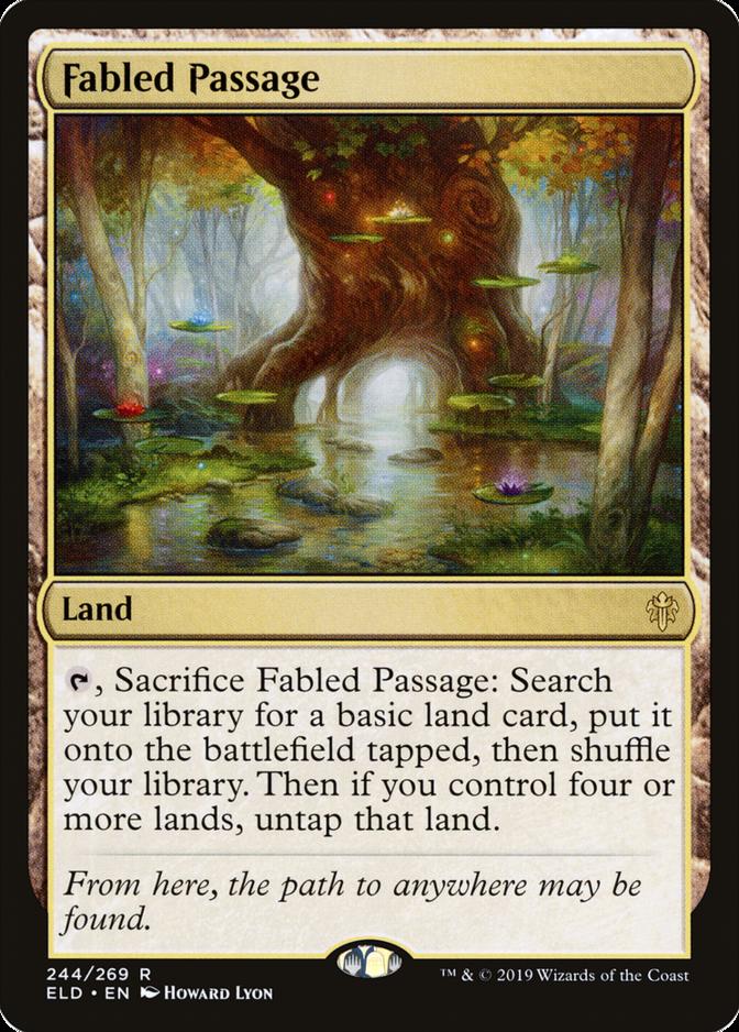 Fabled Passage - 244/269 - Rare Throne of Eldraine