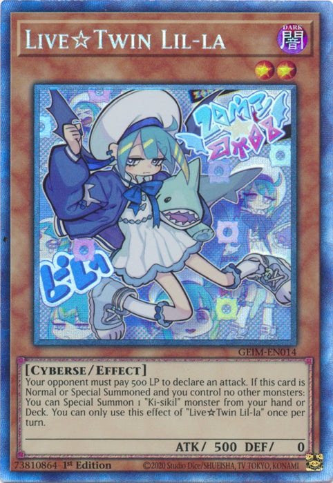 [COLLECTOR'S RARE] Livetwin Lil-la - Geim-en014 - 1st Edition