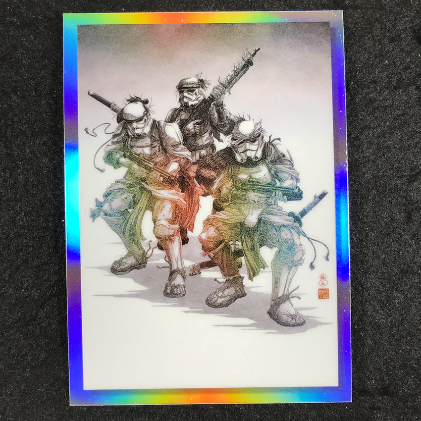2023 Star Wars Galaxy Chrome STORMTROOPERS Galactic Visions Refractor #10