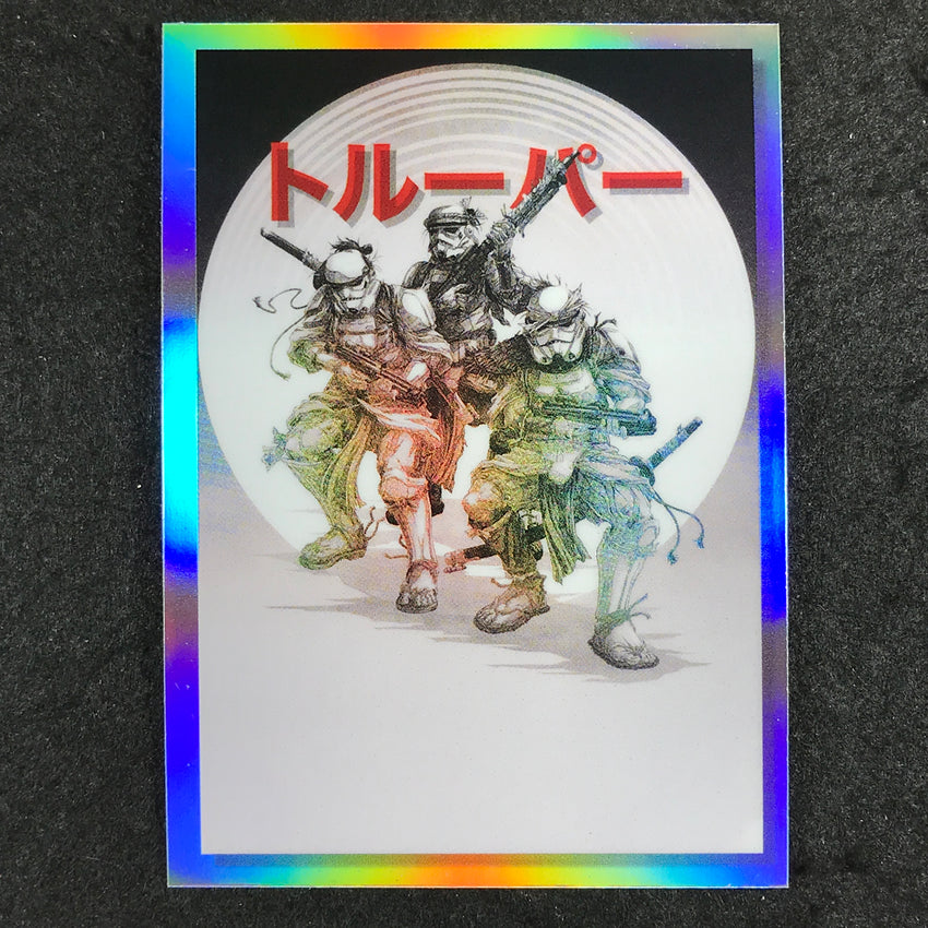 2023 Star Wars Galaxy Chrome STORMTROOPERS Galactic Visions Refractor #15