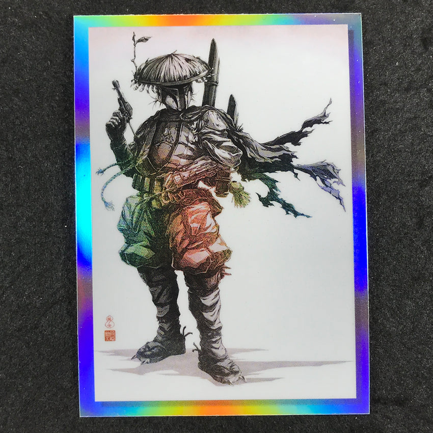 2023 Star Wars Galaxy Chrome MANDALORIAN Galactic Visions Refractor #4