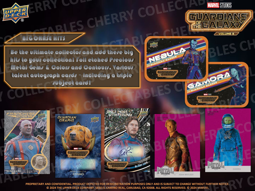 2024 Upper Deck Marvel Guardians of the Galaxy Volume 3 Hobby Box
