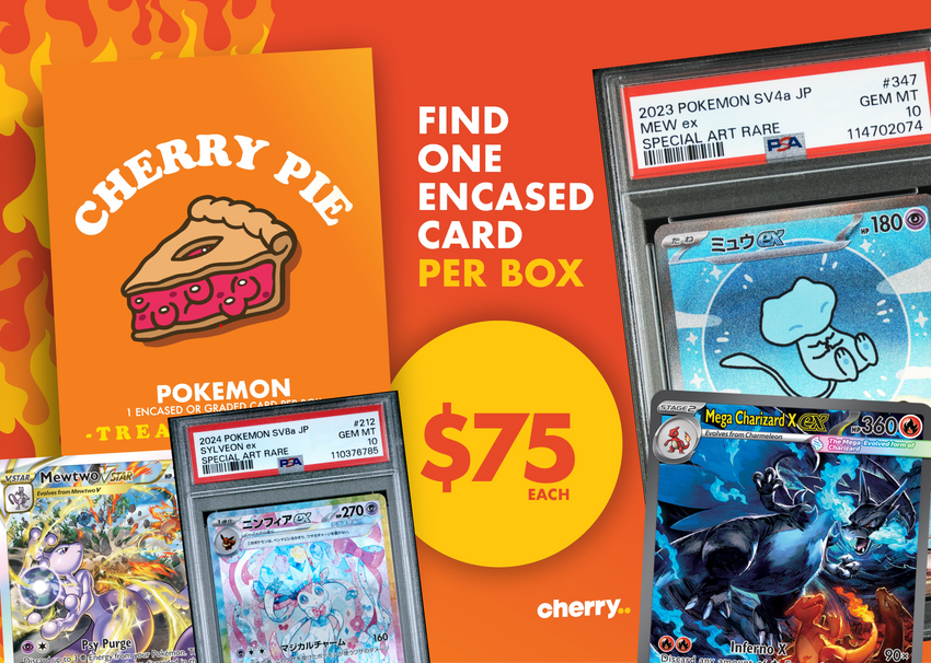 2026 Guarded Cherry Pie Pokemon 1-Card Box