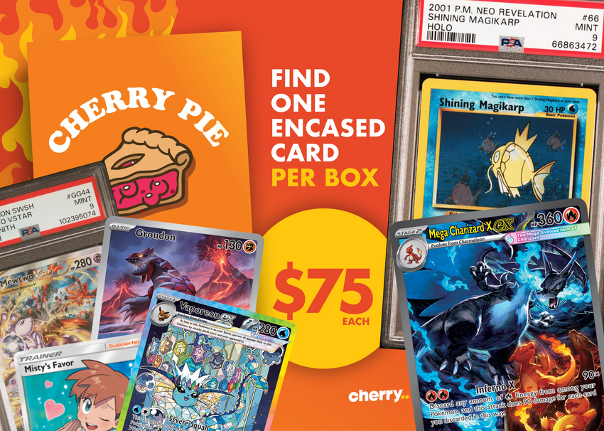 2026 Guarded Cherry Pie Pokemon 1-Card Box (Pre Order)