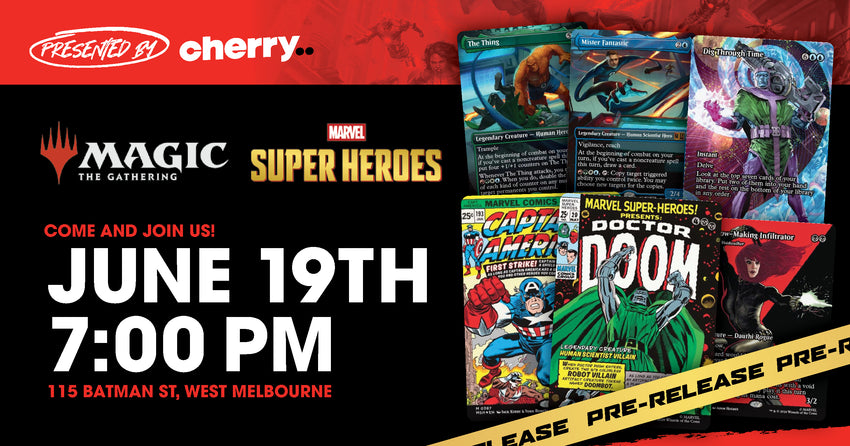 MTG Marvel Super Heroes Pre-Release