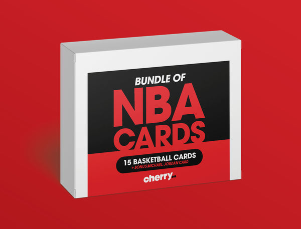 Bundle of NBA - 15 Basketball Trading Cards + Bonus Michael Jordan