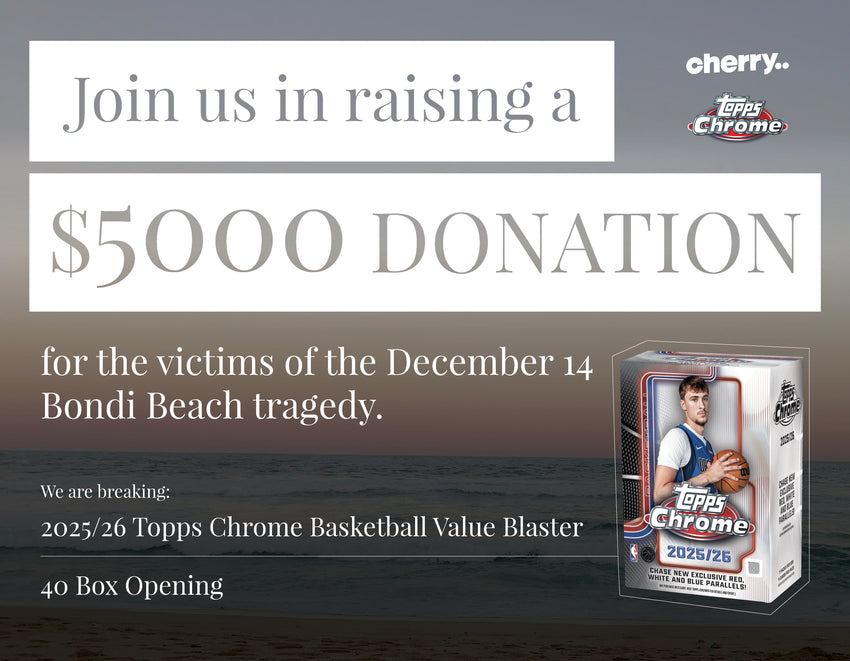 Bondi Tragedy Fundraiser - 25/26 Topps Chrome Basketball Value Blaster 40 Box Opening - #BONDI・Random Player   (Dec 24)