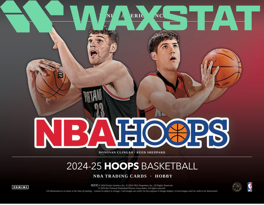 Sponsored by WaxStat! 24/25 Hoops Hobby 2 Box Opening  - #24HR25008・Random Team (Dec 19 & 20)