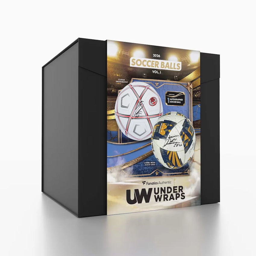 2026 Under Wraps Soccer Balls・Signed Ball 1 Box Opening - #33259・Random Letter (Aug 26 4pm)