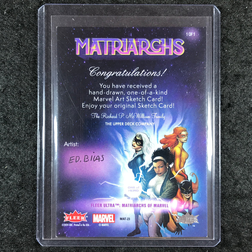 2024 Matriarchs of Marvel HELA Artist Sketch 1/1 ED BILAS