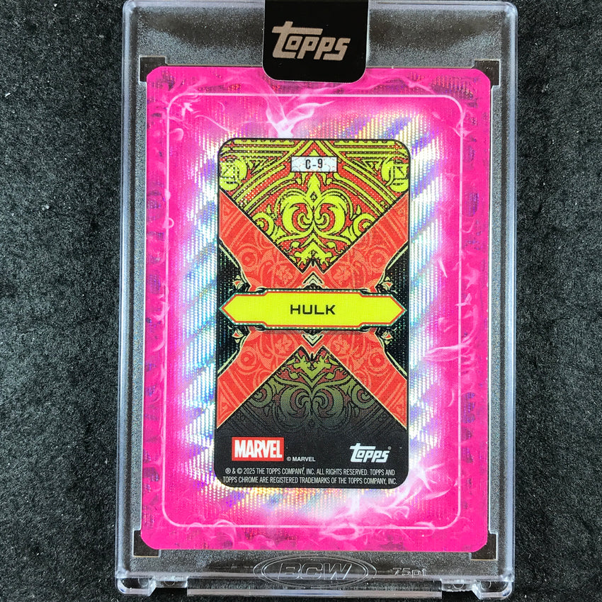 2025 Marvel Mint HULK Gambit's Deck Chrome Playing Card 69/99 #C-9