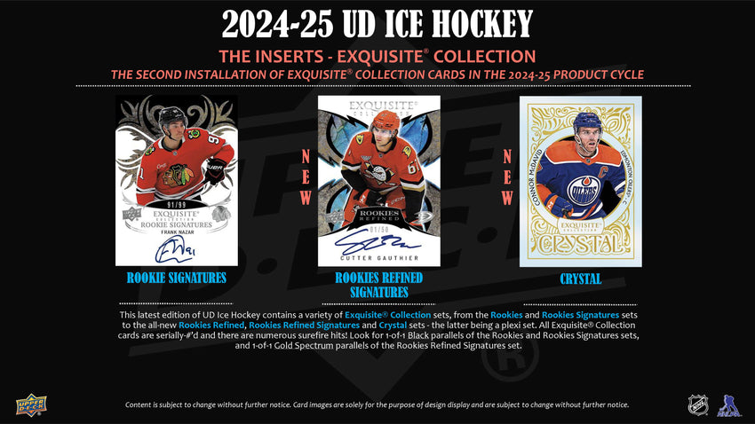 2024-25 Upper Deck Ice Hockey Hobby Box