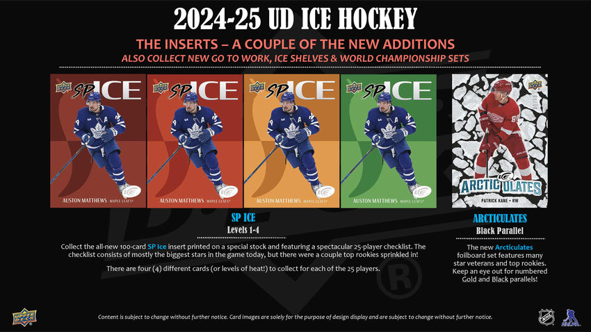 2024-25 Upper Deck Ice Hockey Hobby Box