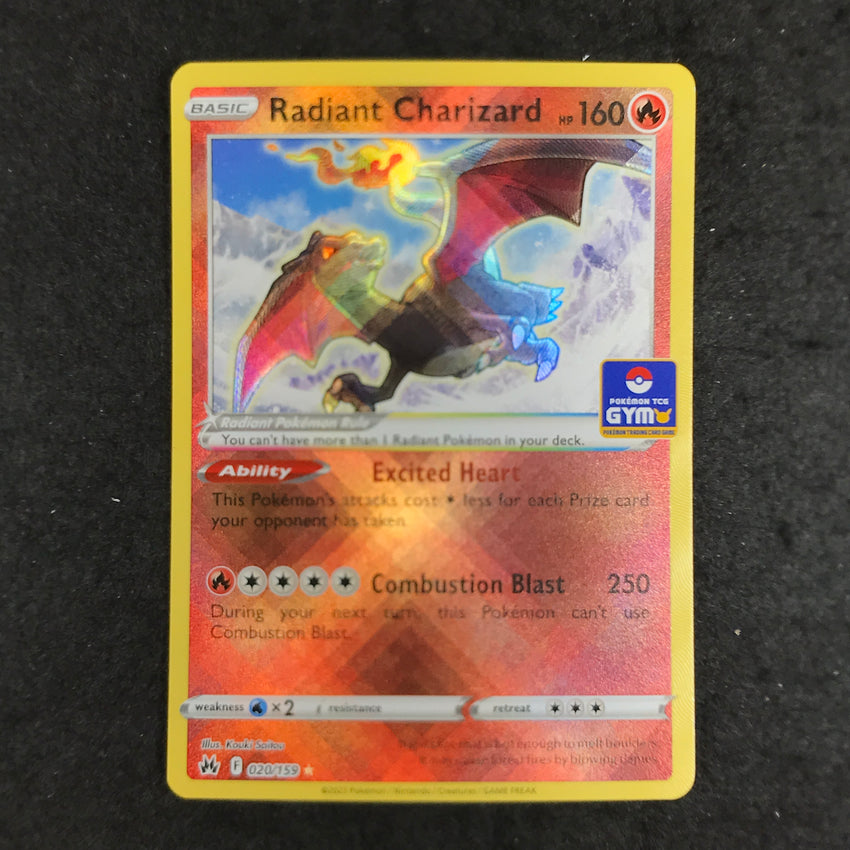 Radiant Charizard - 020/159 - ASIA GYM PROMO (B)