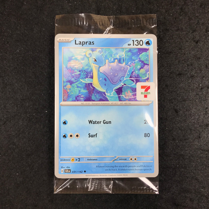 [SEALED] Lapras - 031/142 - 7-Eleven Asia Exclusive Stamped Promo