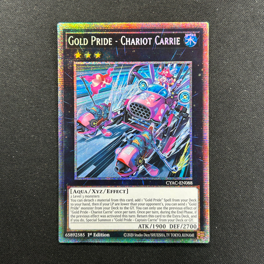 A Starlight Rare Gold Pride - Chariot Carrie - Cyac-en088 - 1st Editio Cherry Collectables A Starlight Rare Gold Pride - Chariot Carrie - Cyac-en088 - 1st Editio Cherry Collectables
