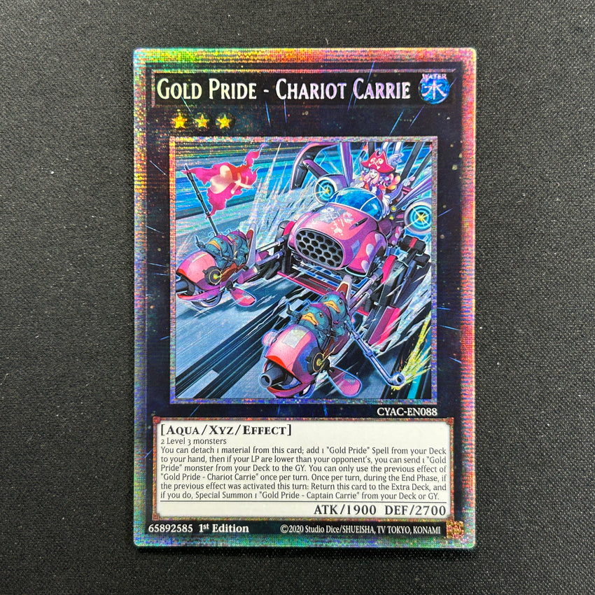 D Starlight Rare Gold Pride - Chariot Carrie - Cyac-en088 - 1st Edition