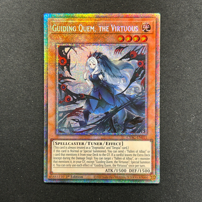 B Starlight Rare Guiding Quem The Virtuous - Cyac-en011 - 1st Edition