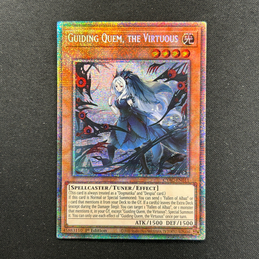 C Starlight Rare Guiding Quem The Virtuous - Cyac-en011 - 1st Edition