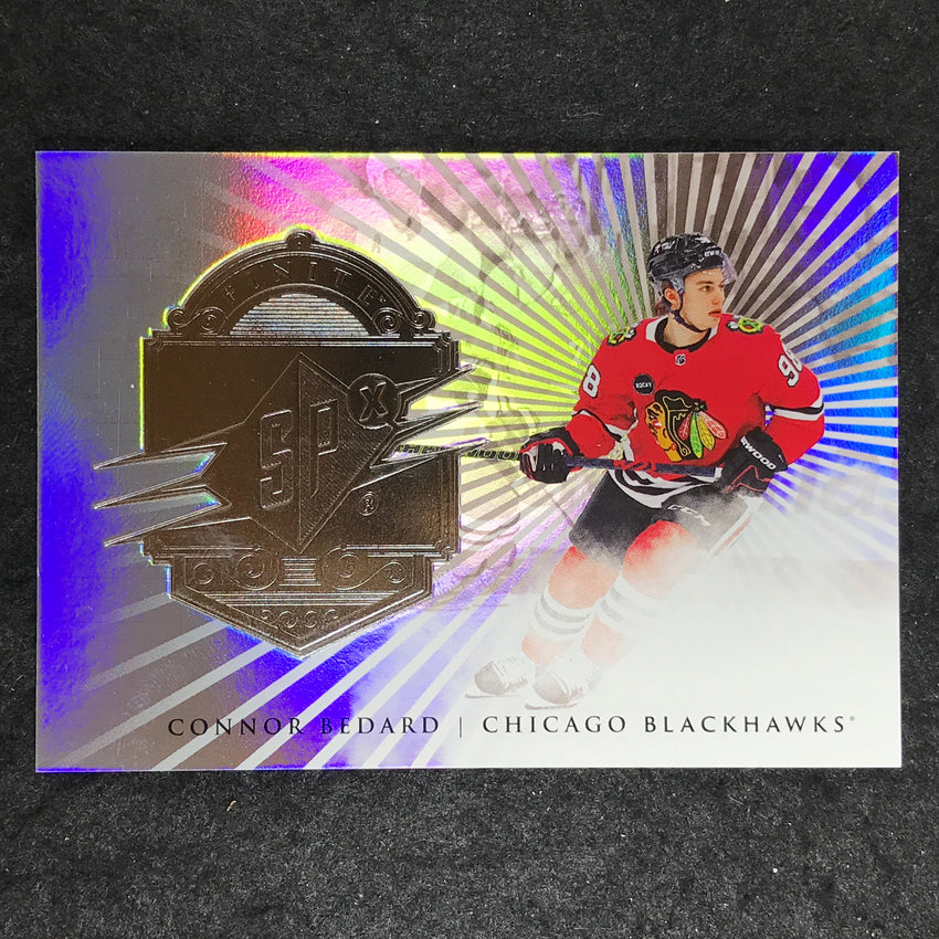 2024-25 SPx Hockey CONNOR BEDARD Finite Silver Spectrum 10/10 #7