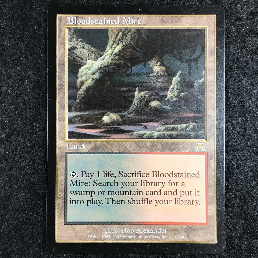 (A) Bloodstained Mire - 313/460 - Rare Onslaught