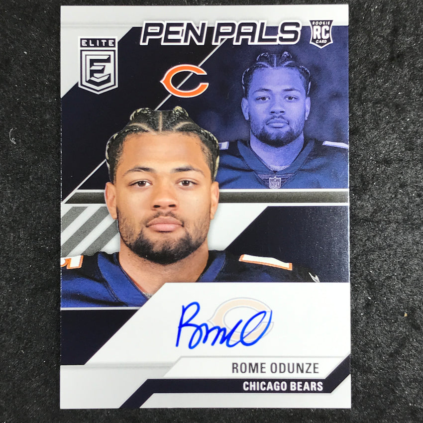 2024 Donruss Elite Football ROME ODUNZE Pen Pals Rookie Variation Auto #ROD