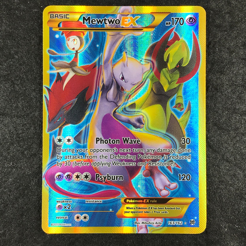 Mewtwo EX - 163/162 - Secret Rare - XY BREAKthrough