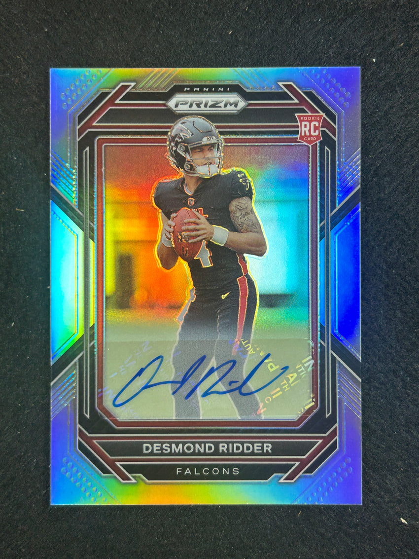2022 Prizm Desmond Ridder Rookie Auto Silver Prizm No 302