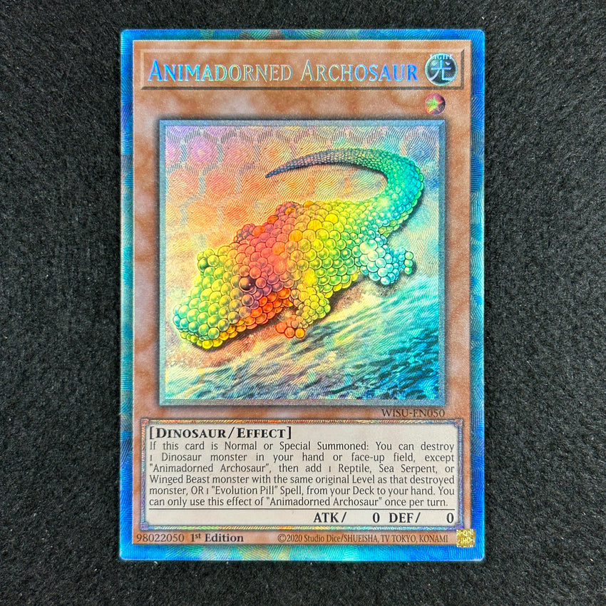 Collectors Rare Animadorned Archosaur - Wisu-en050 - 1st Edition