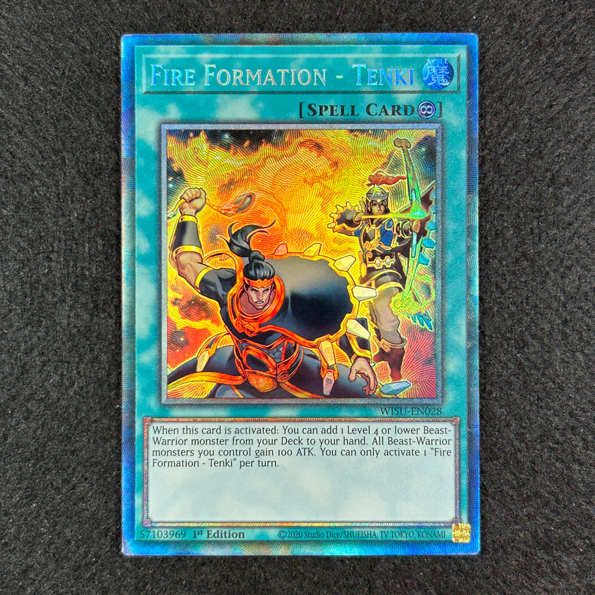 Collectors Rare Fire Formation - Tenki - Wisu-en028 - 1st Edition