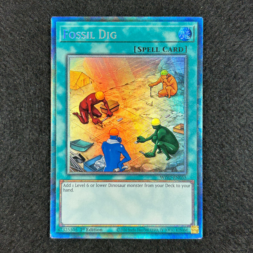 Collectors Rare Fossil Dig - Wisu-en055 - 1st Edition