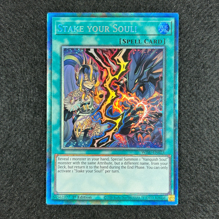 Collectors Rare Stake Your Soul - Wisu-en023 - 1st Edition