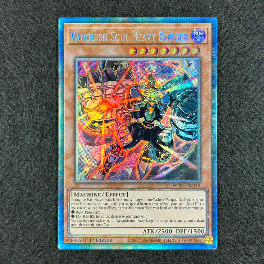 Collectors Rare Vanquish Soul Heavy Borger - Wisu-en018 - 1st Edition