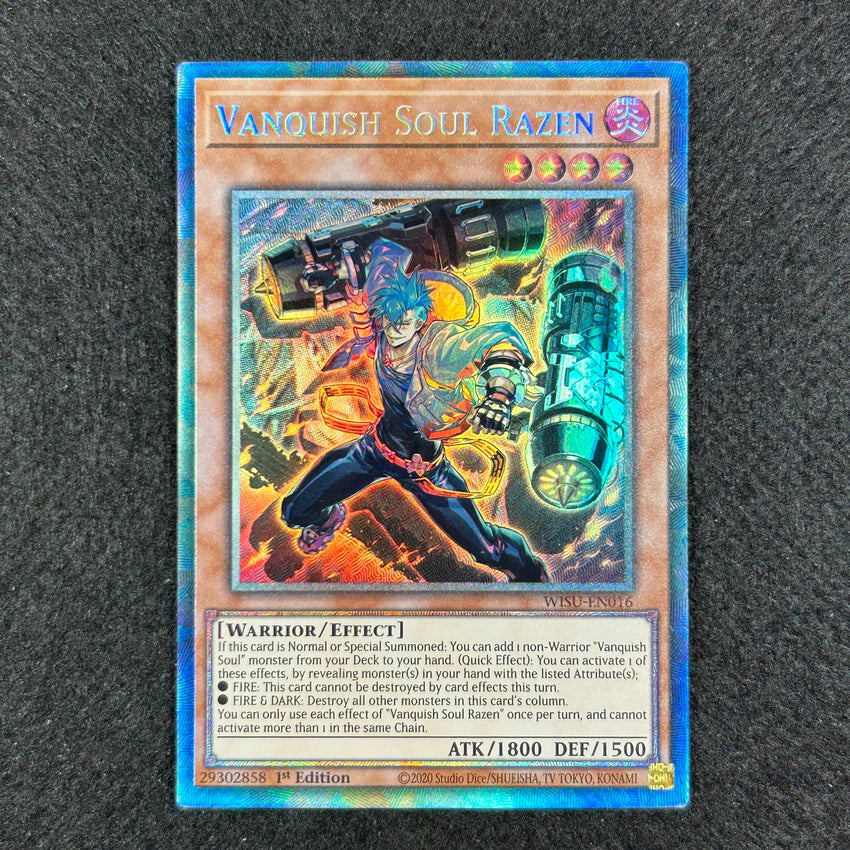 Collectors Rare Vanquish Soul Razen - Wisu-en016 - 1st Edition