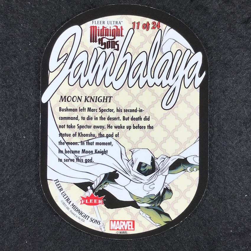 2023 Fleer Ultra Midnight Sons MOON KNIGHT Jambalaya #11