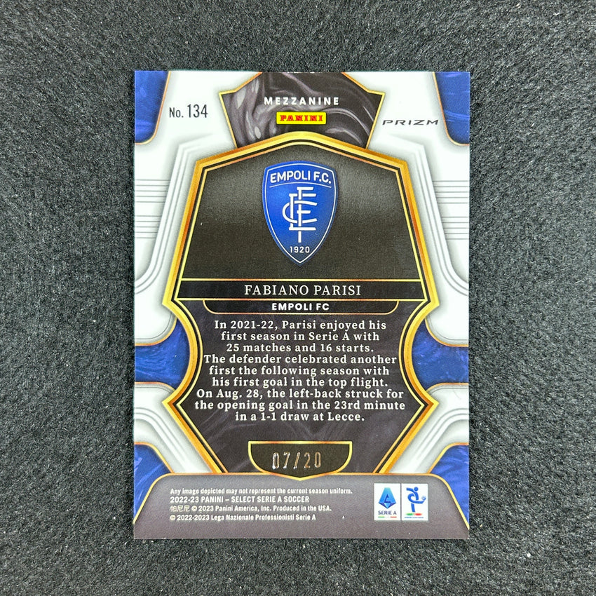 2022-23 Select Serie A Fabiano Parisi Mezzanine Zebra 7/20