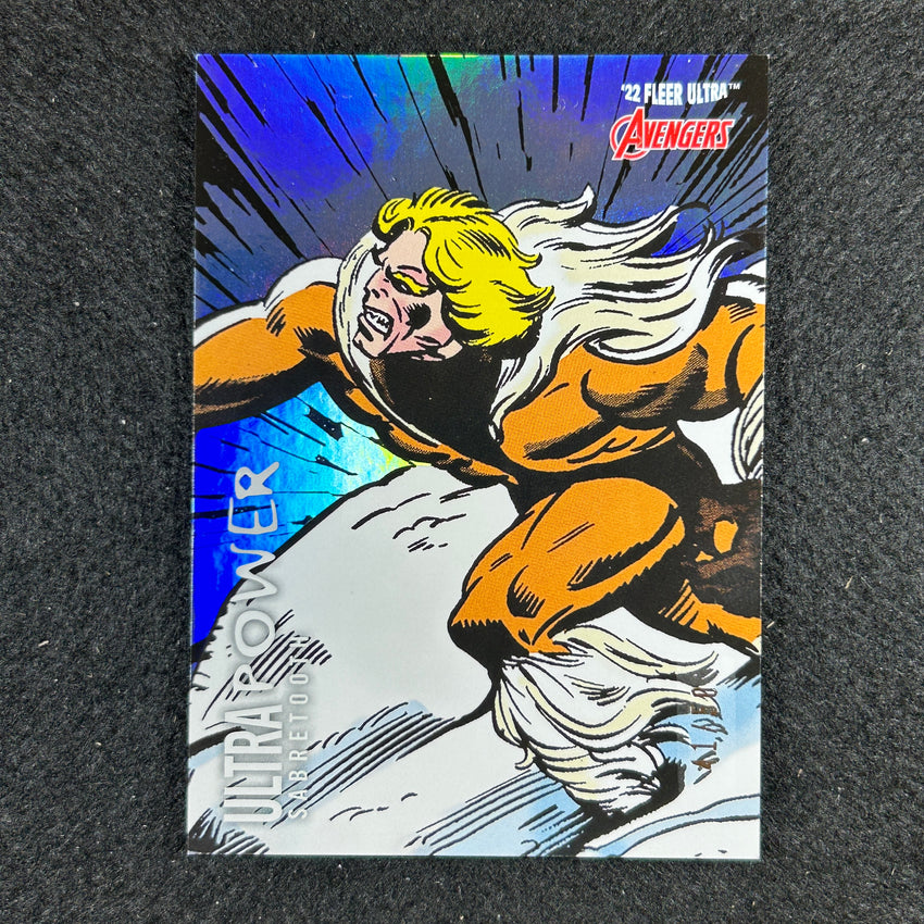 2022 Fleer Ultra Avengers Sabretooth Ultra Power Variant 41/50